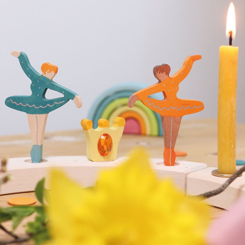 Ballerina til bursdagsring - Blå