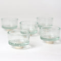Telysholdere i glass - 5 stk