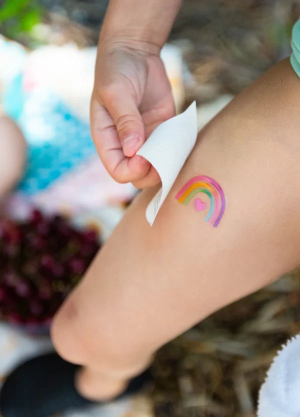 Unicorn - ansiktsmaling m/ tatovering