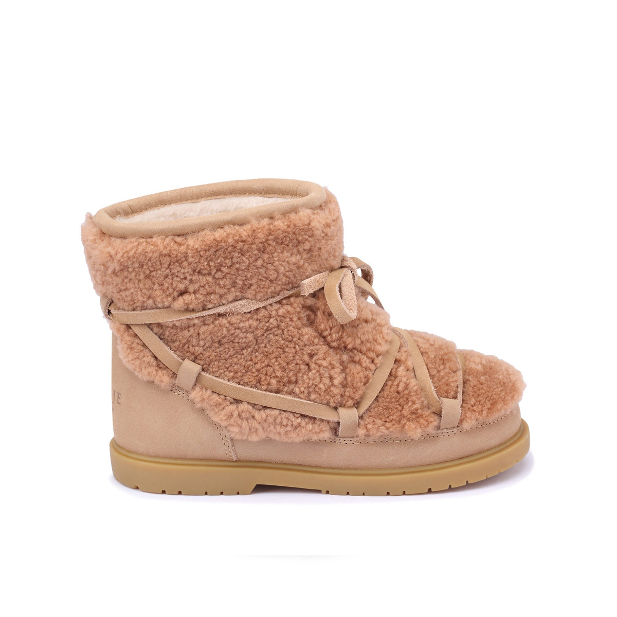 Cassia Lining | Beige Curly Sheep Wool