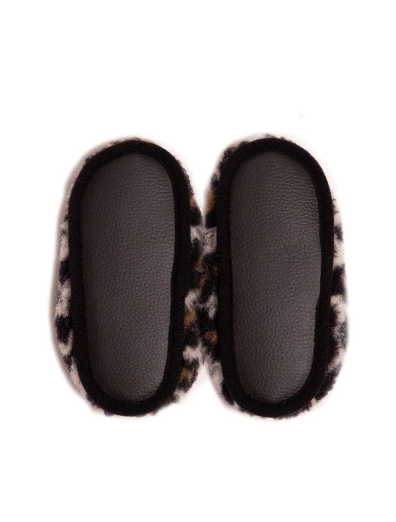 Alwero Cloudlet Junior ulltøfler, Leopard