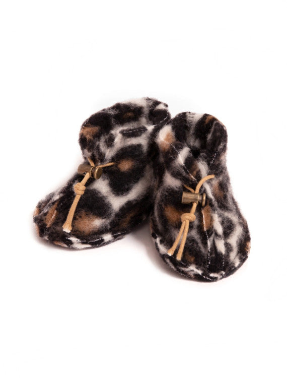 Alwero Emo Baby Tøfler, Leopard