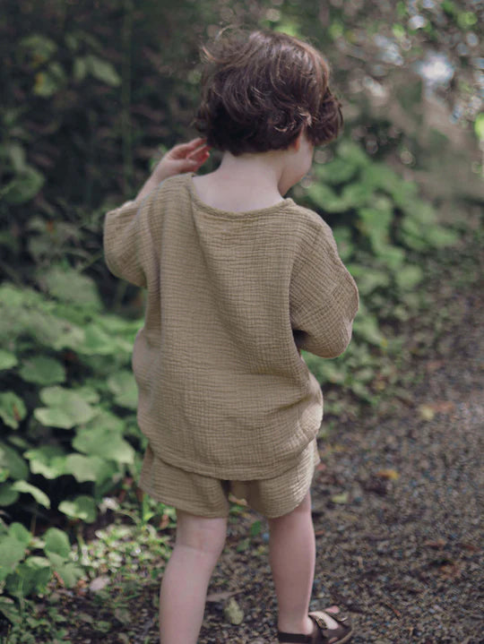 The Muslin Short - Sand