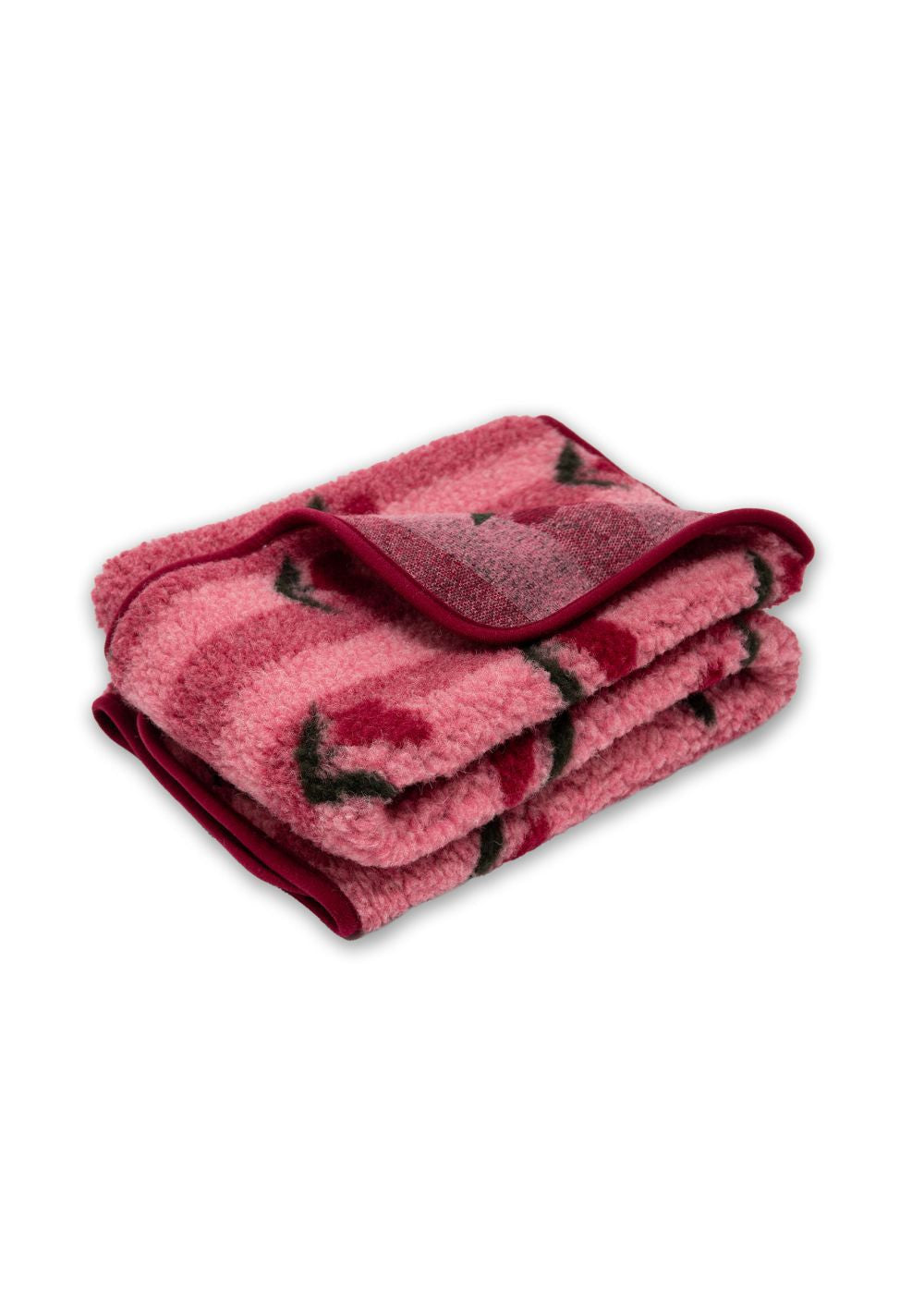 Alwero pledd i tovet ull, Cherry Pattern