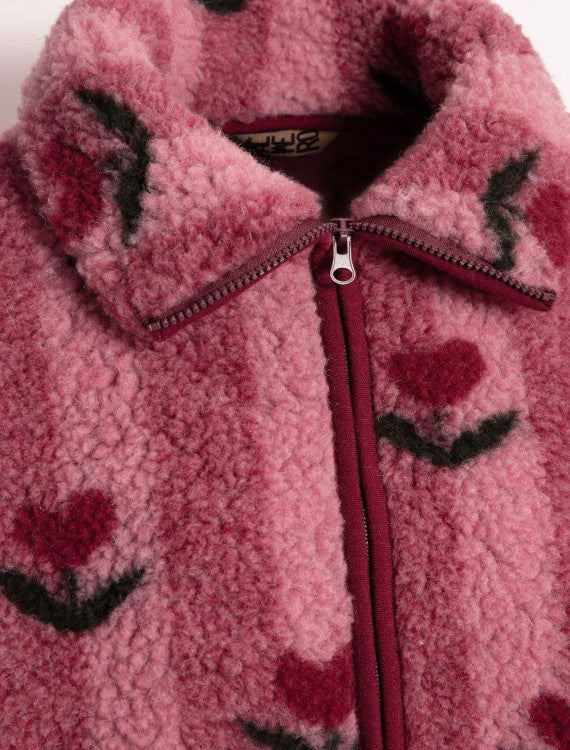 Alwero Belins ulljakke - ultra light, cherry pattern