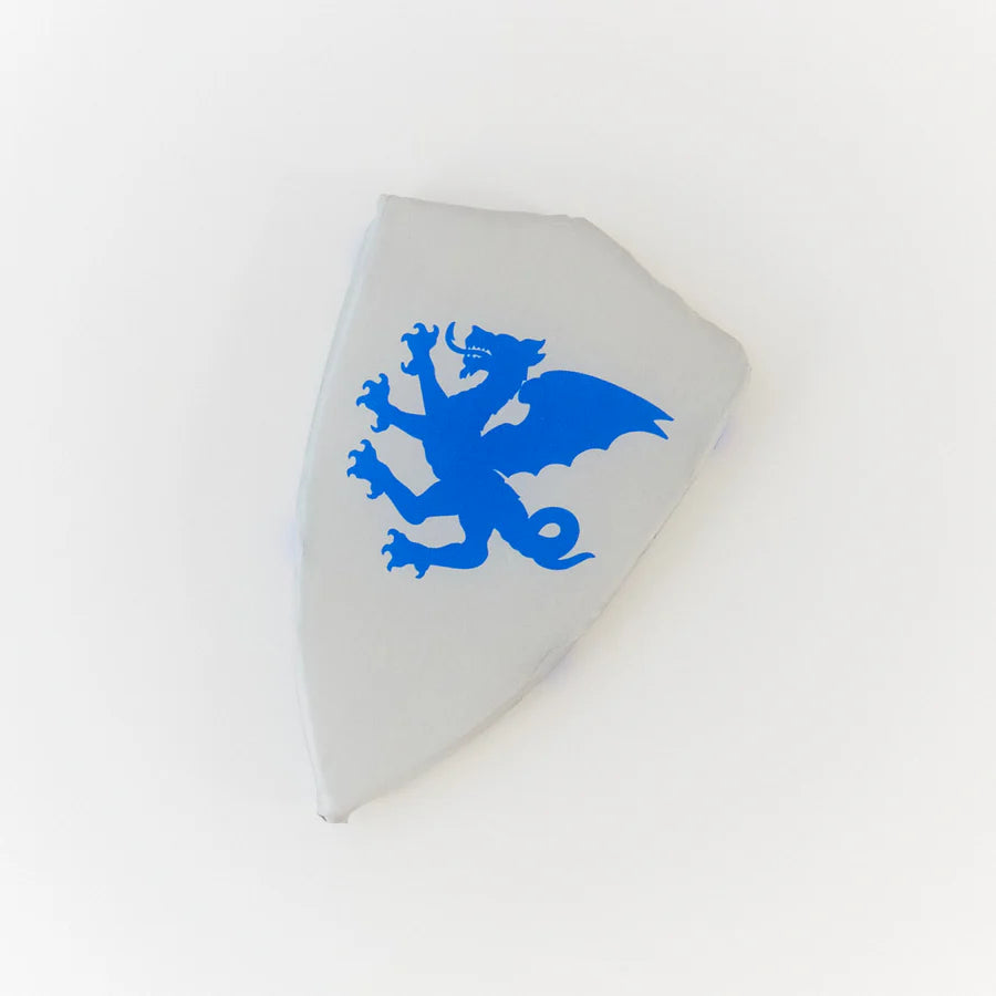 Mini Skjold - Silver Dragon