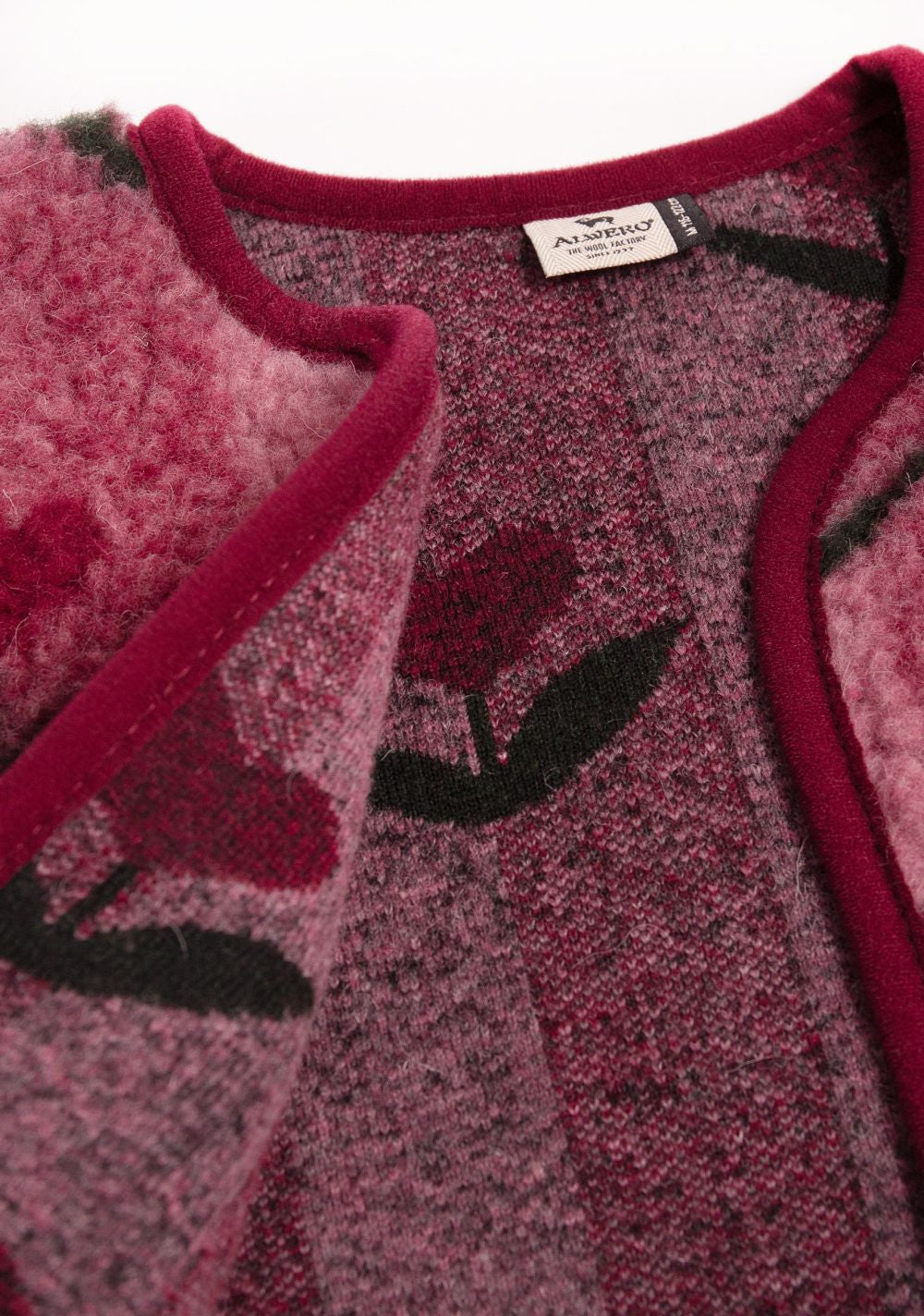 Alwero Camino Junior Ullvest, Cherry Pattern