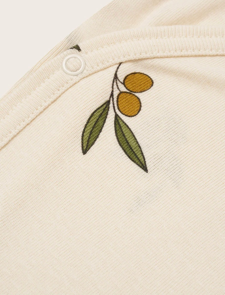 OLIVE GARDEN WRAP BODYSUIT