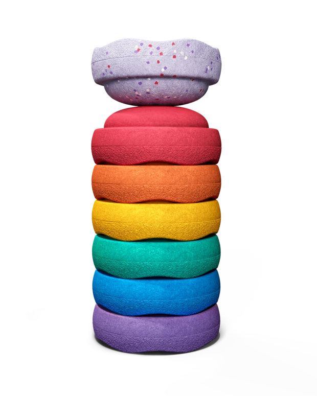 Stapelstein® Winter Special Mini rainbow