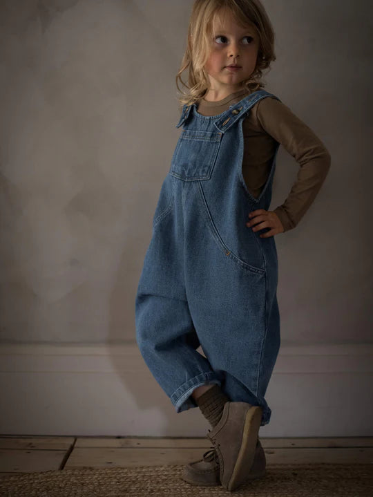 The Oversized Denim Dungaree