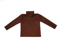 Ull/silke Turtleneck Trøye | Brun