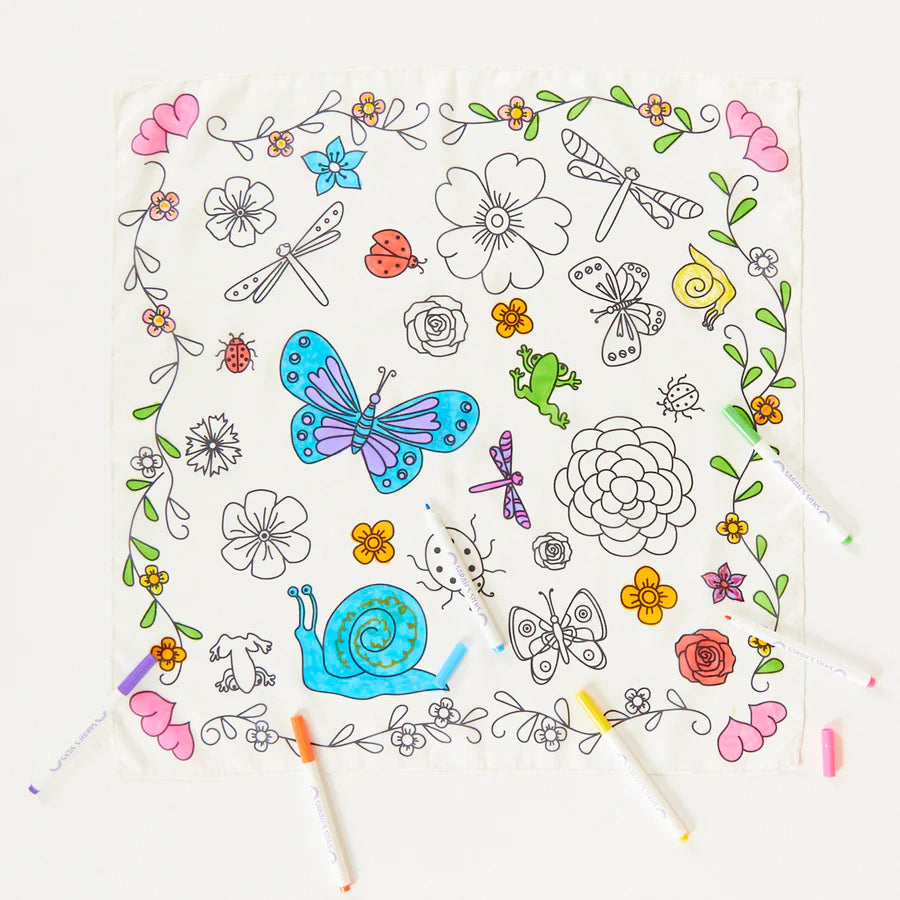 Mini Lekesilke - Heart Coloring