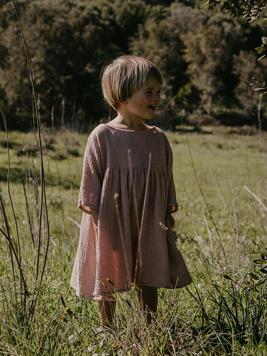 The Muslin Dress - Antique Rose