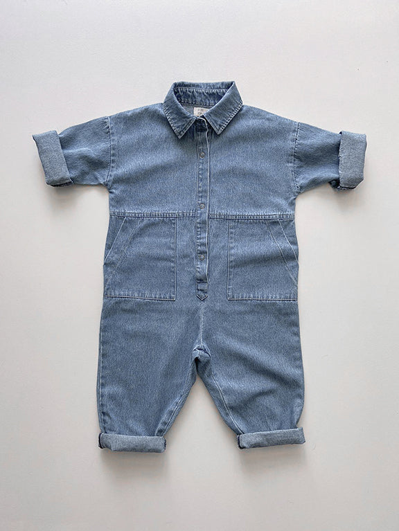 The Denim Boiler Suit