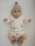 OLIVE GARDEN WRAP BODYSUIT
