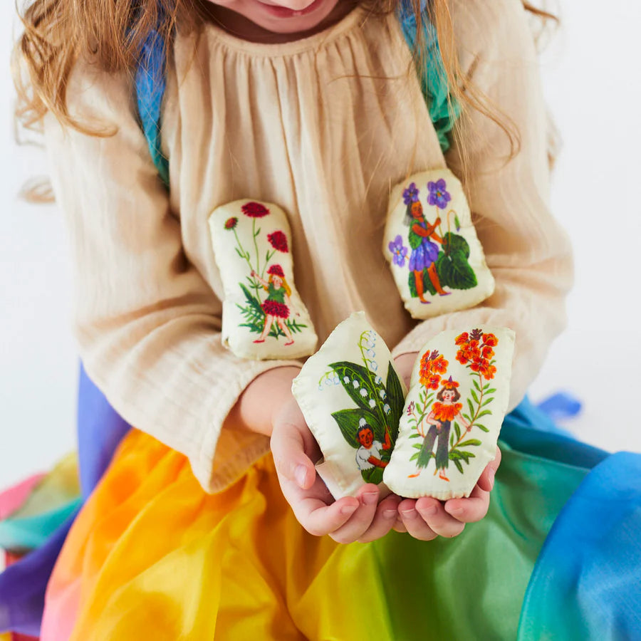 Stuffed Flower Fairies - Sett | 4 stk