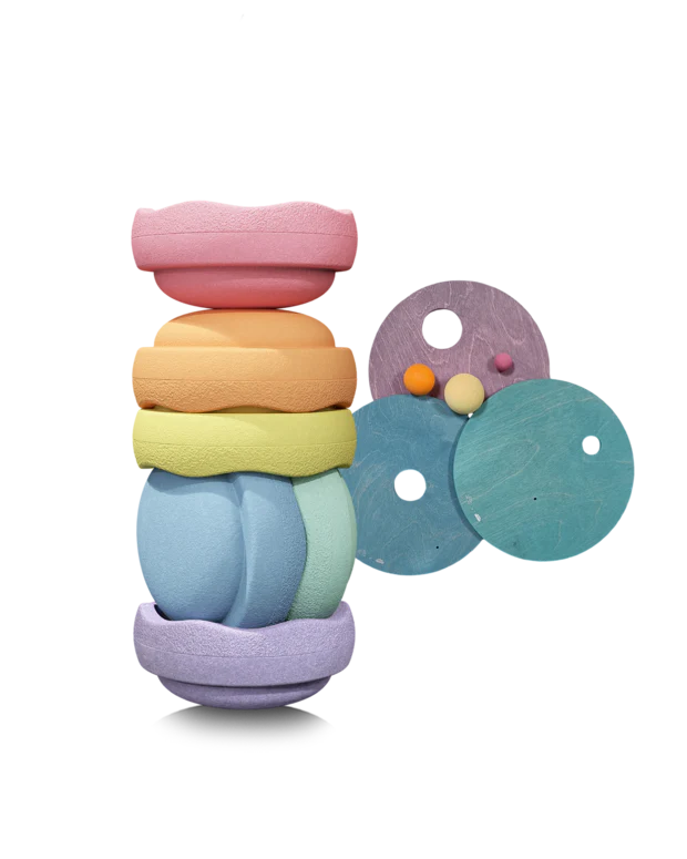 Grimms x Stapelstein - Sett | Pastel