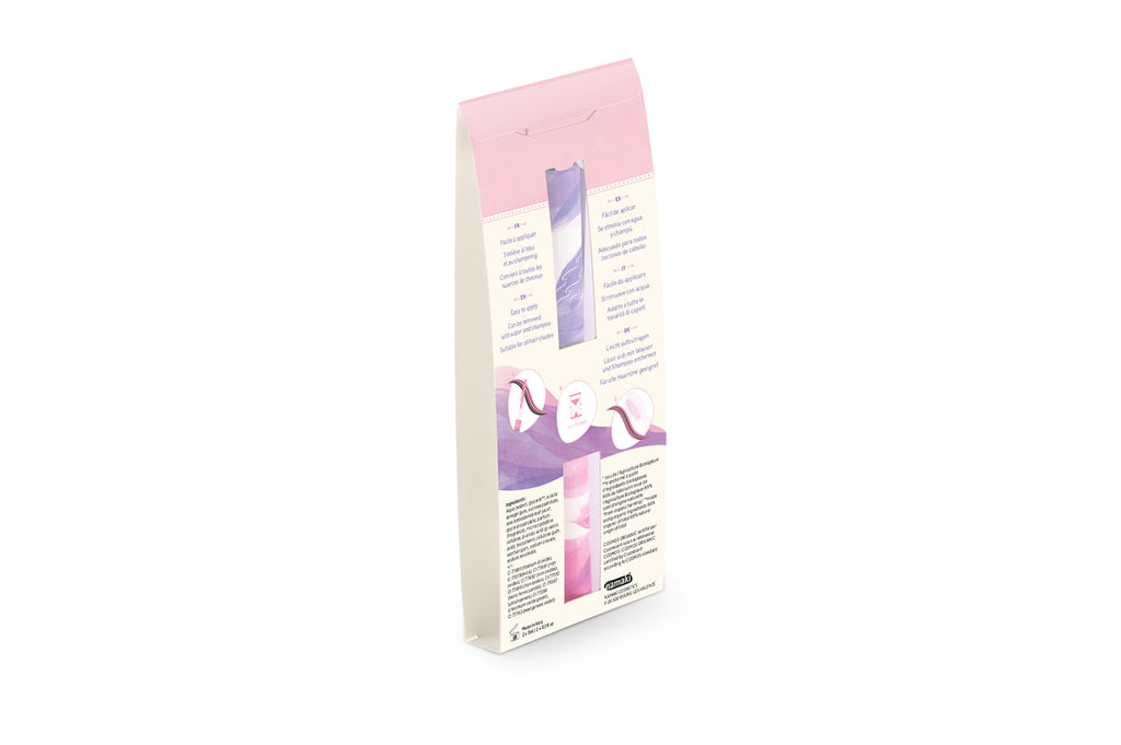 Hårmaskara - Lilla og Rosa