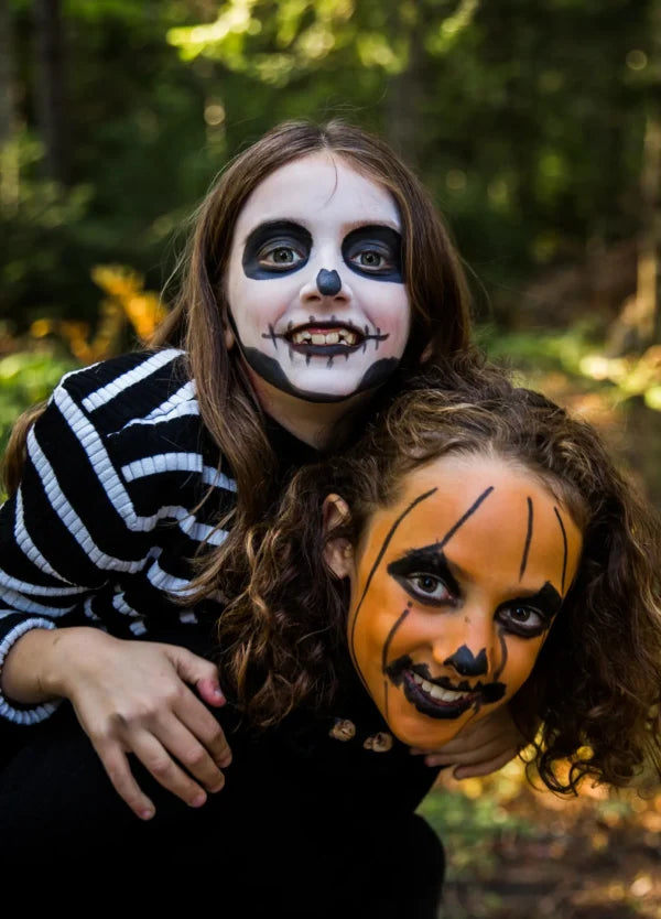 Halloween - ansiktsmaling m/ tatovering