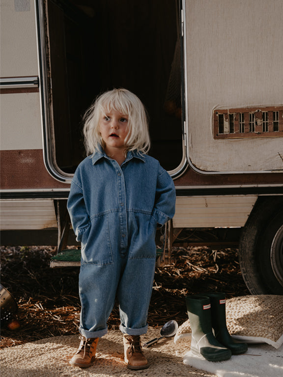 The Denim Boiler Suit