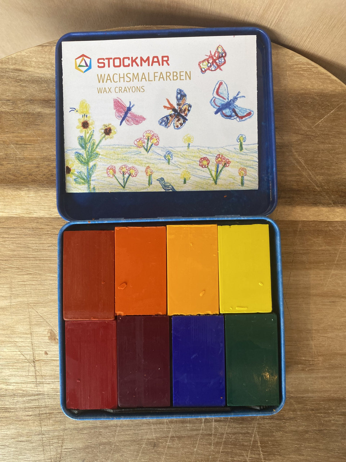 Stockmar blokker 8 farger - Waldorf Collection