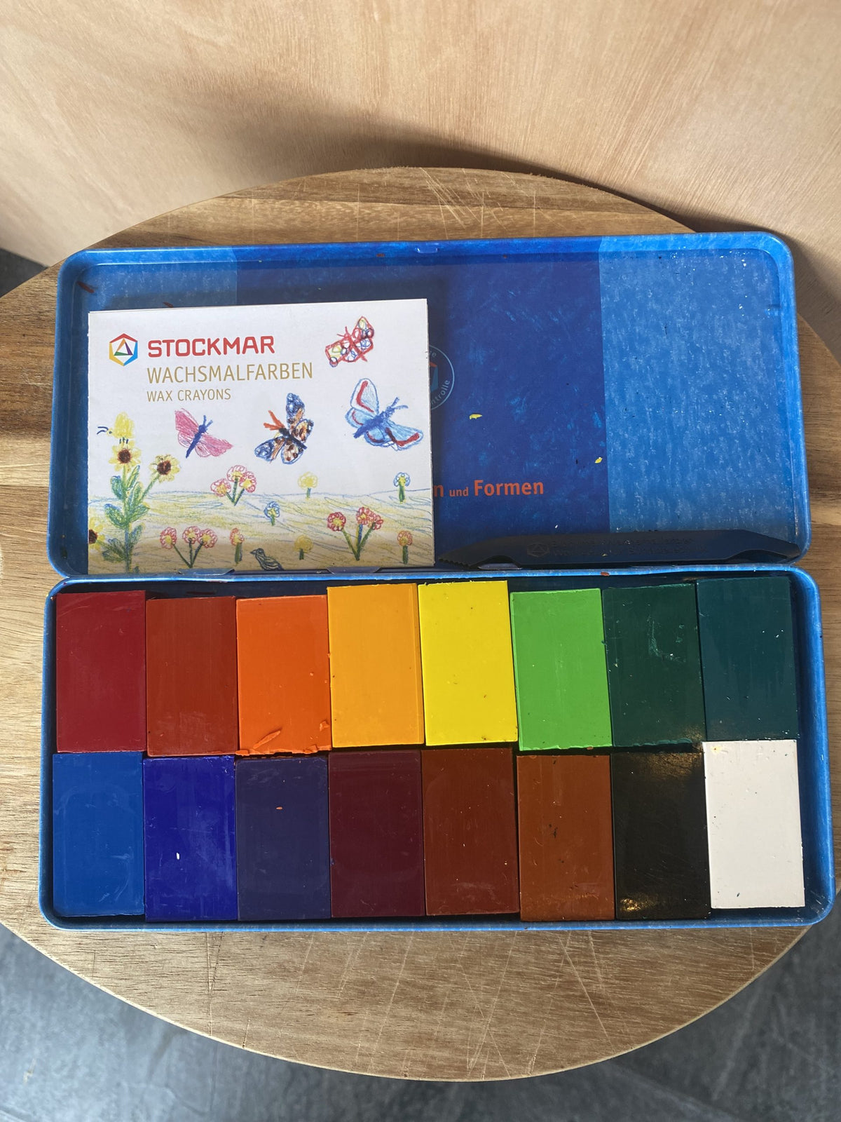 Stockmar blokker 16 farger