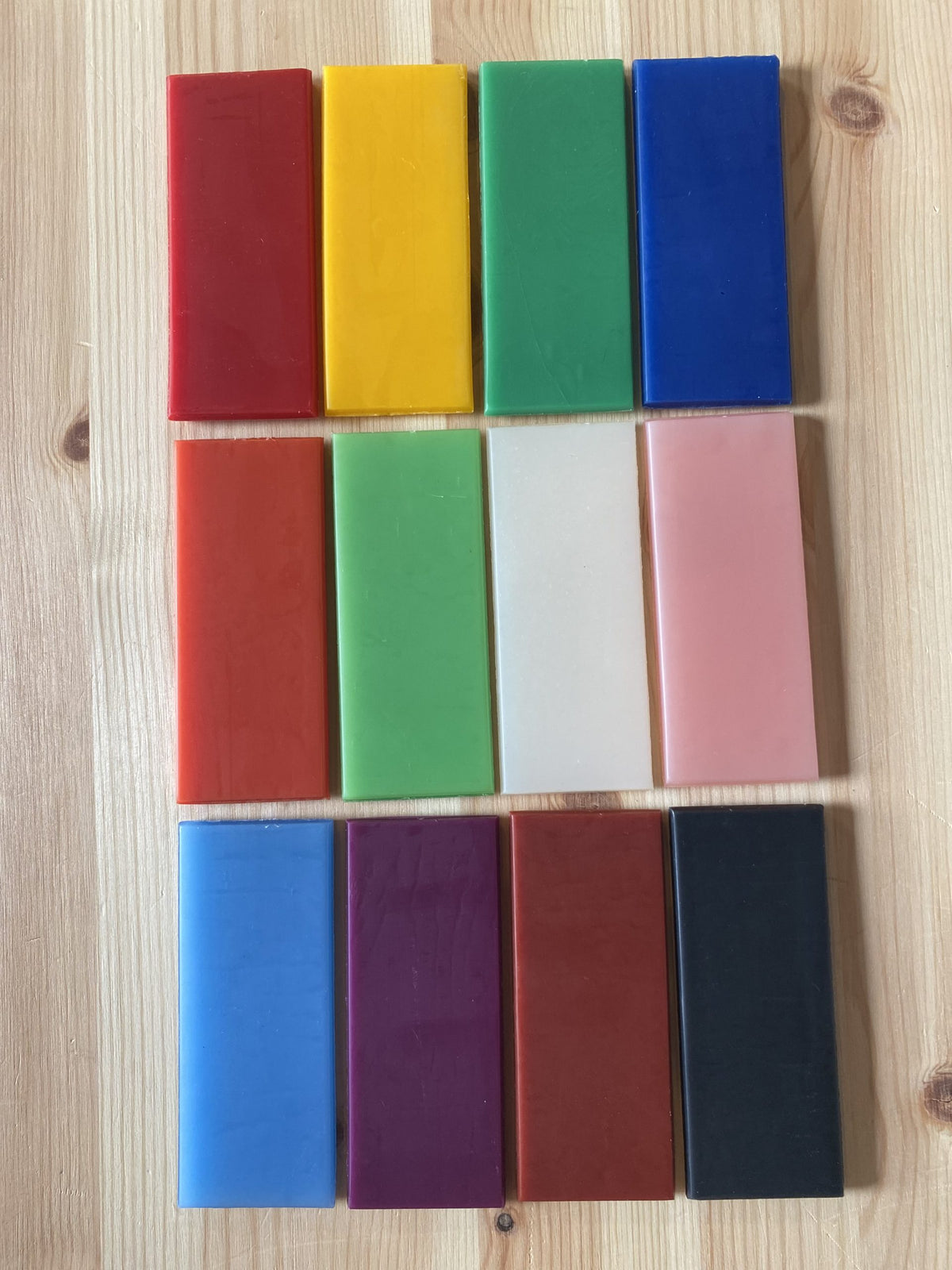 Stockmar Bivoks modellplater - 12 stk