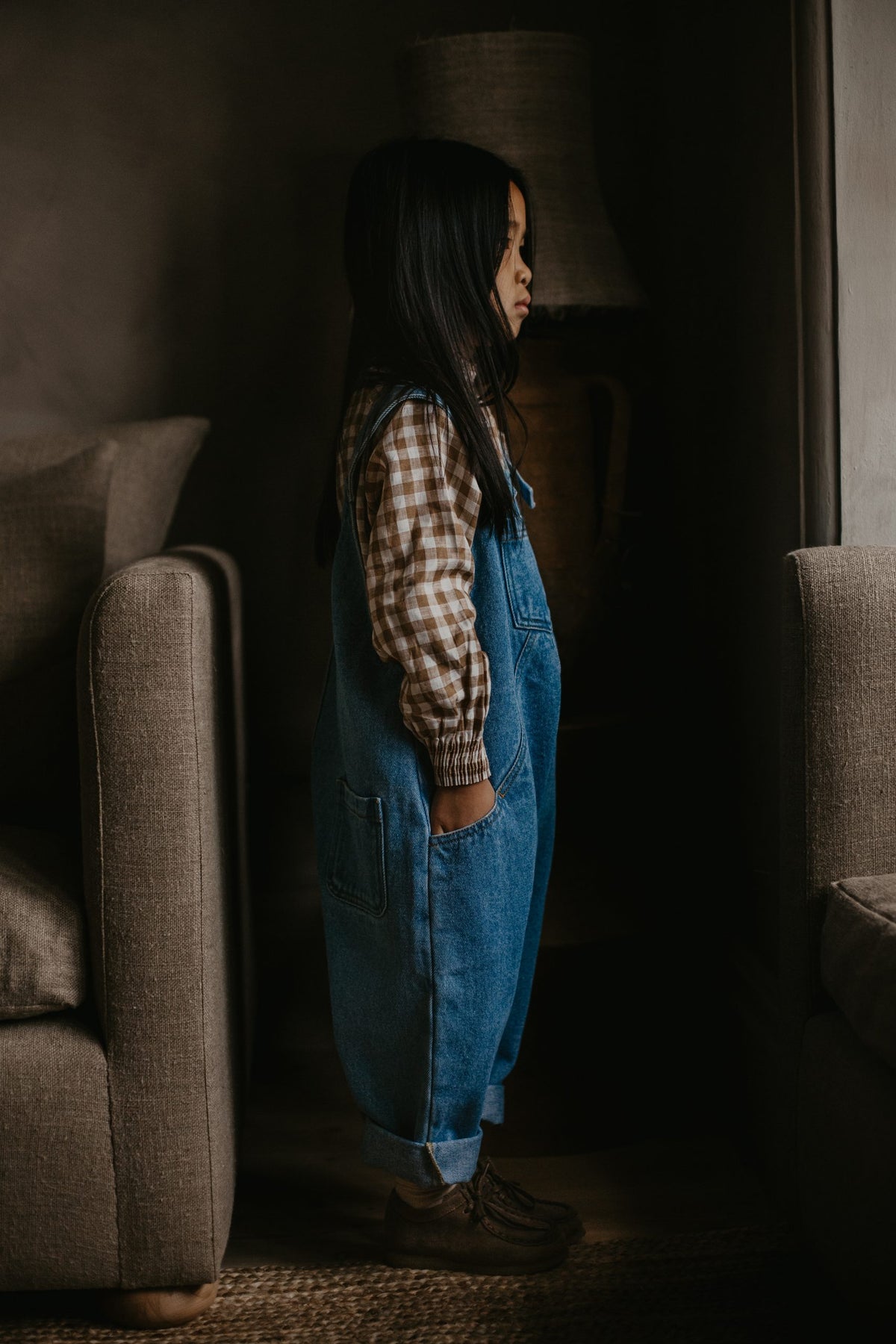 The Oversized Denim Dungaree