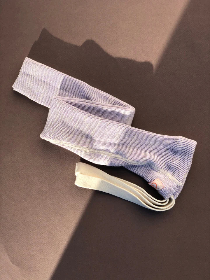Footless Cotton Tights – Creamy Lavender