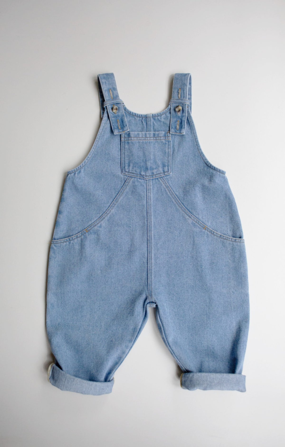 The Oversized Denim Dungaree
