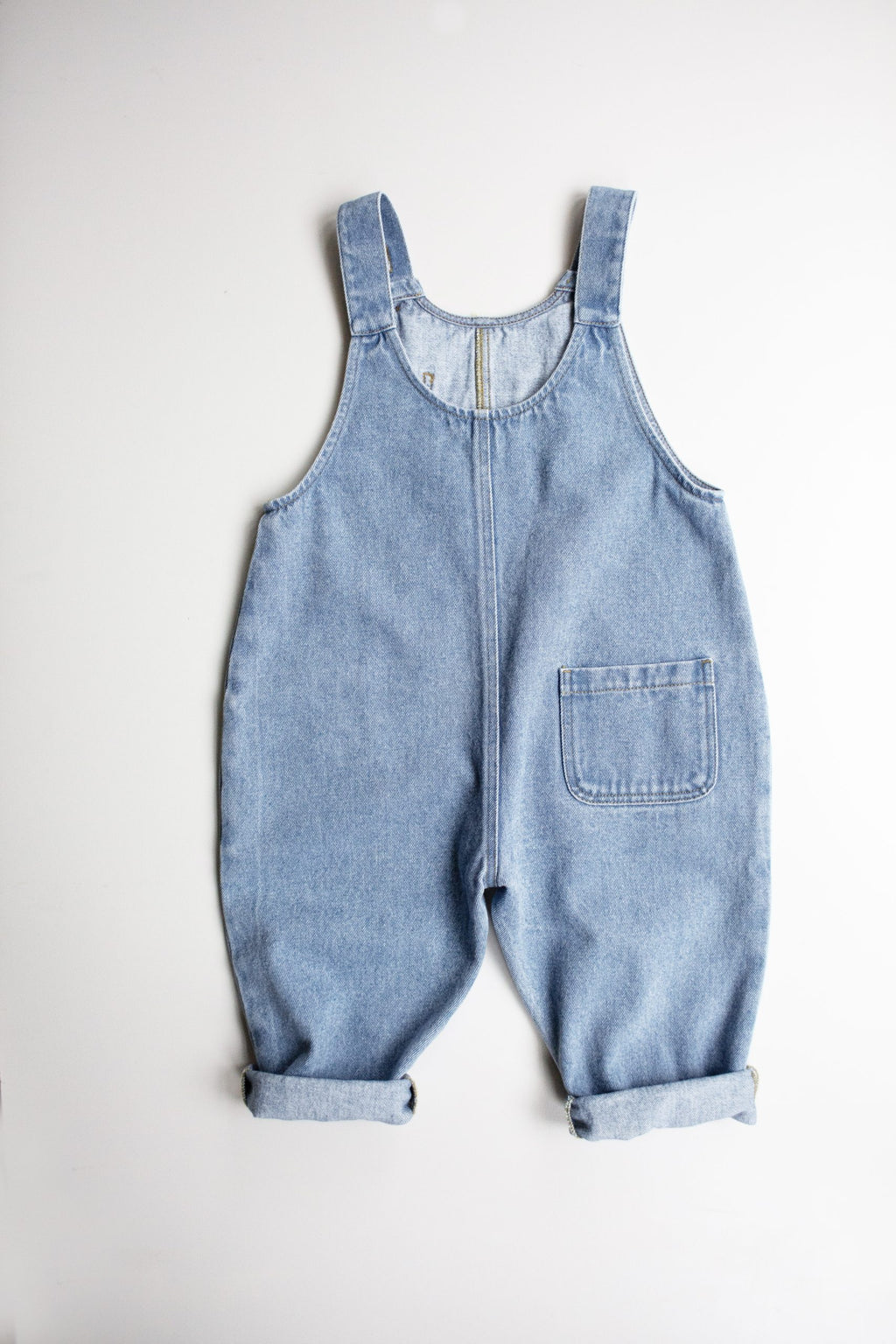 The Oversized Denim Dungaree