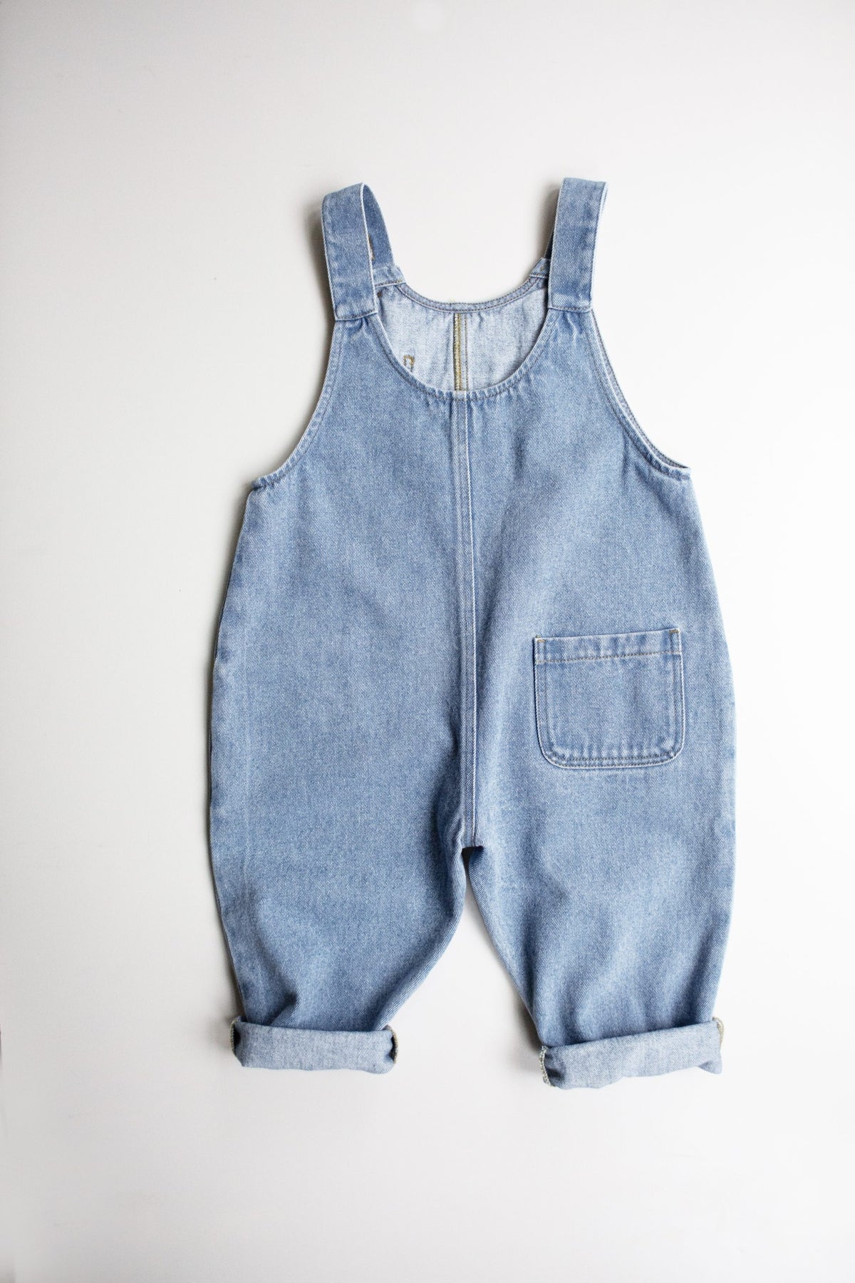The Oversized Denim Dungaree