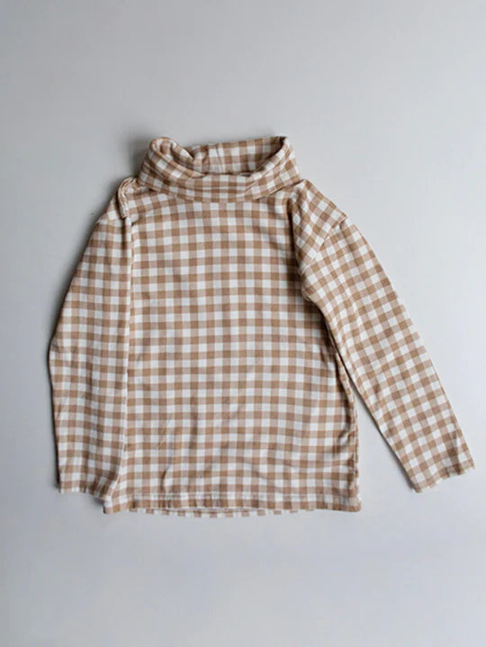 The Gingham Turtleneck - (kun str.18-24 mnd igjen på lager)
