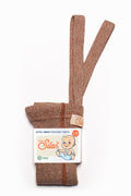 Footless Cotton Tights - Salted Caramel