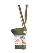 Shorty Cotton Tights - Olive Striped