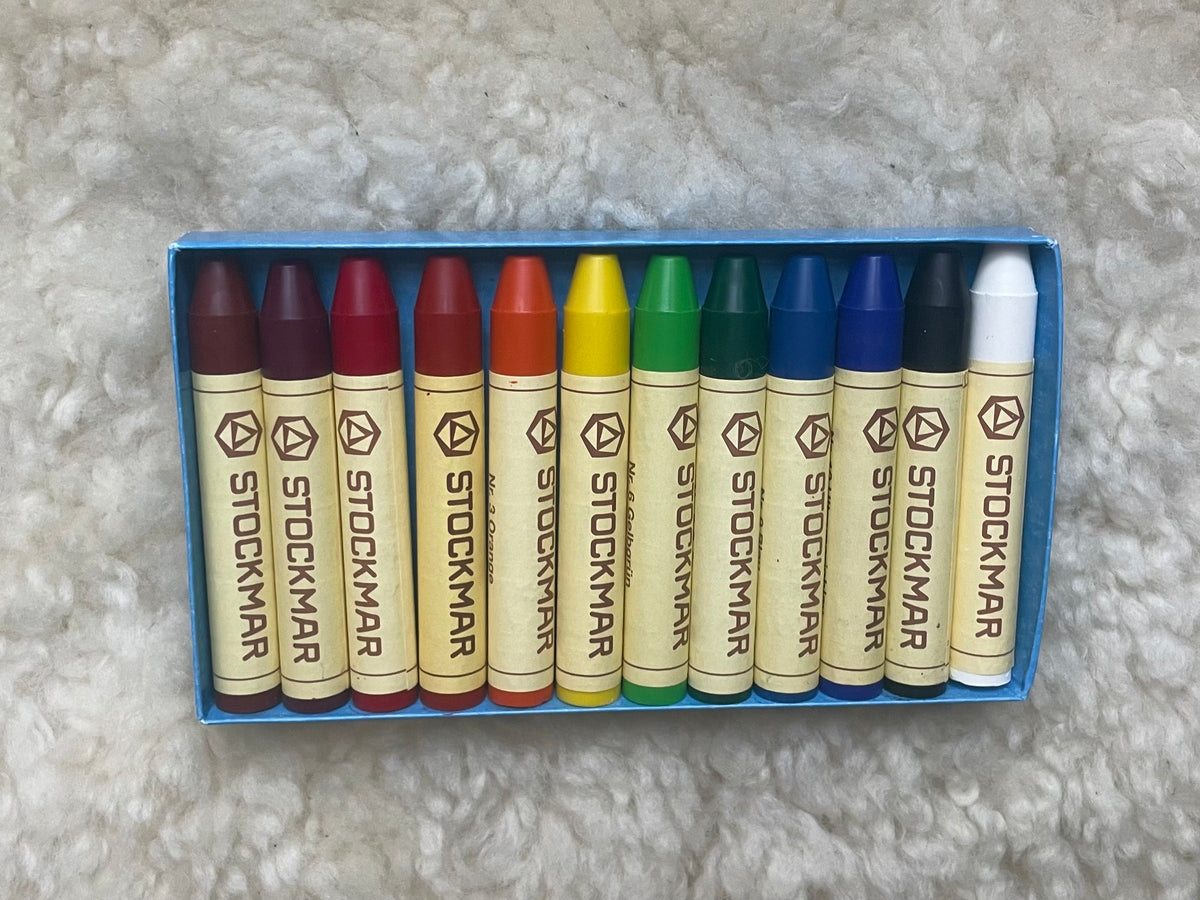 Stockmar bivoks fargestifter 12 pk