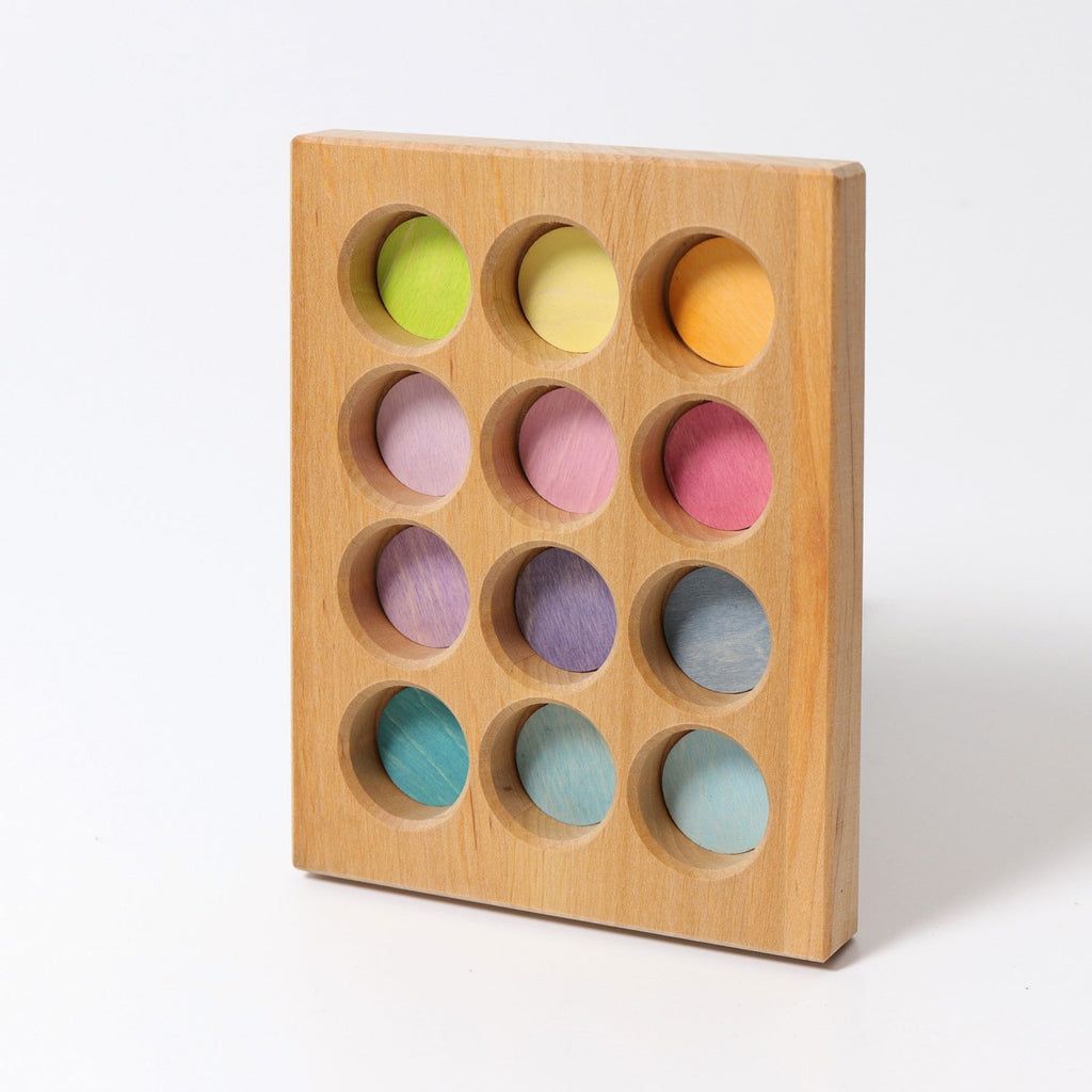 Sorteringsbrett - pastell