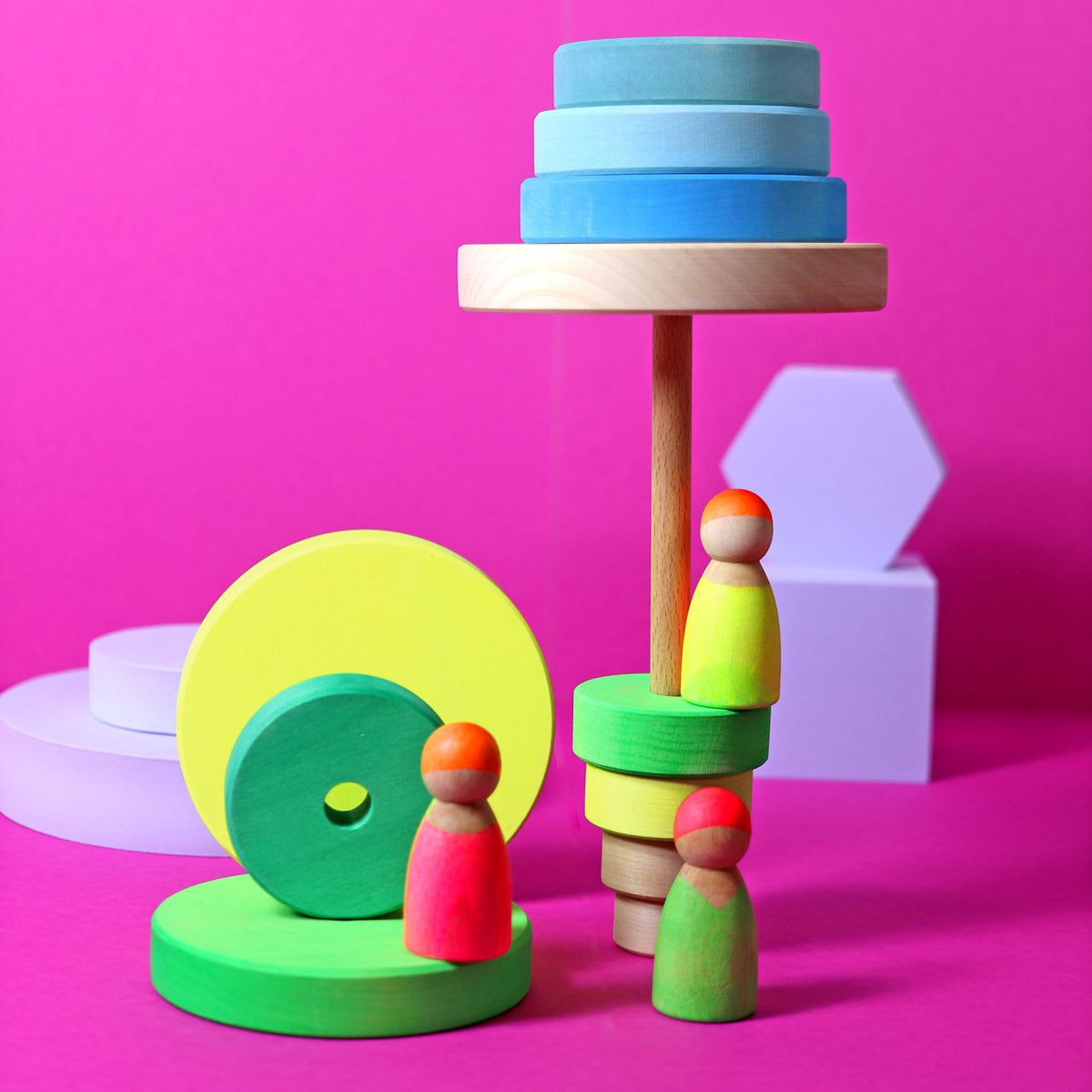 Neonvenner 3 stk - Mix