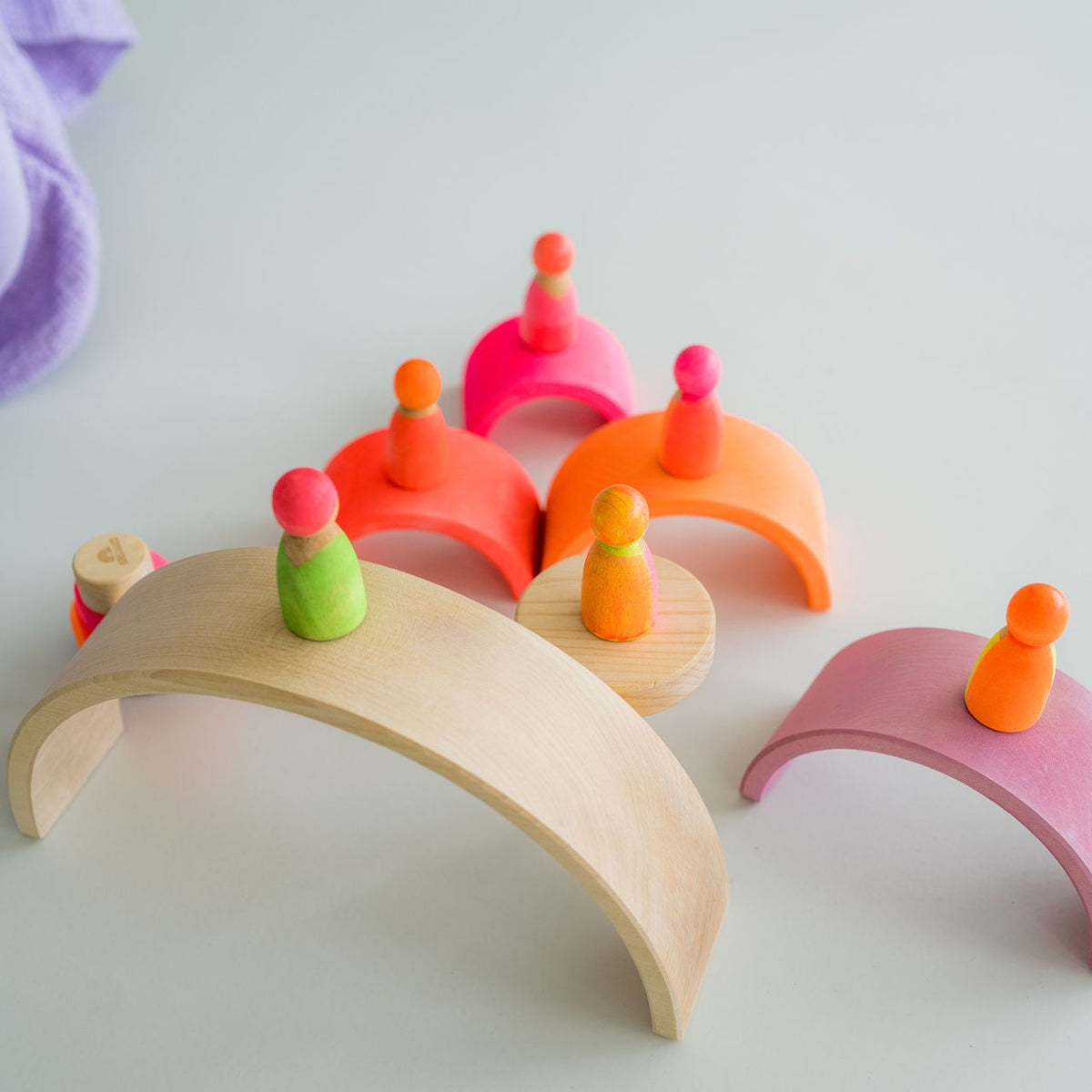 Neonvenner 3 stk - Rosa