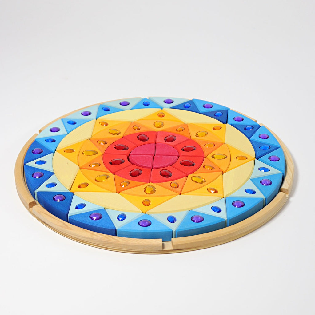 Glitrende Mandala - Sol
