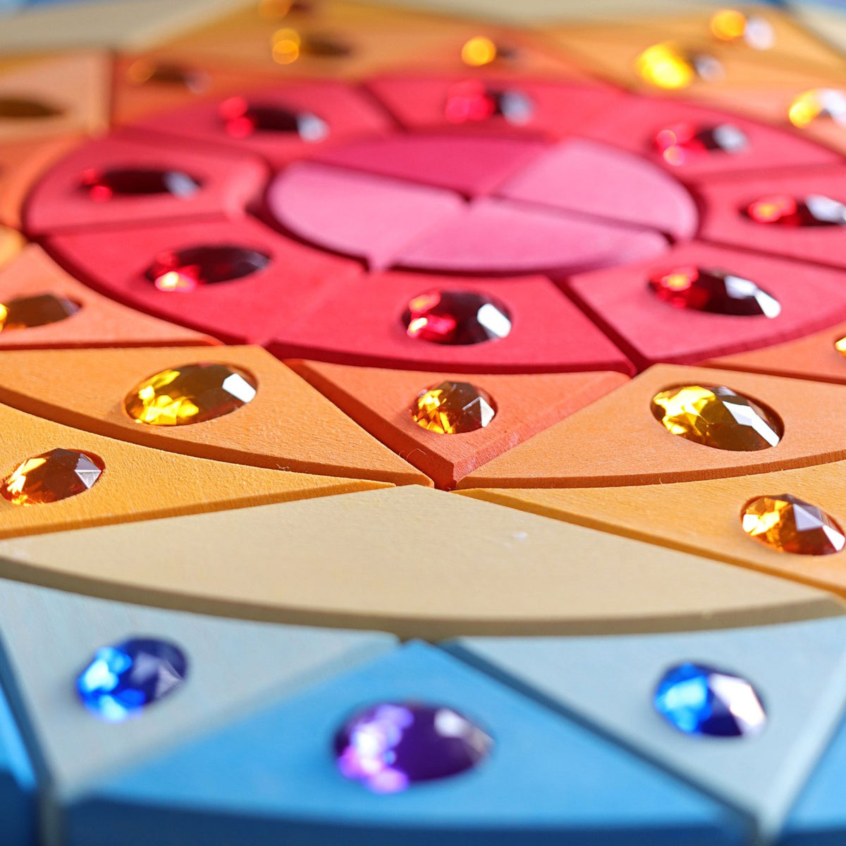 Glitrende Mandala - Sol