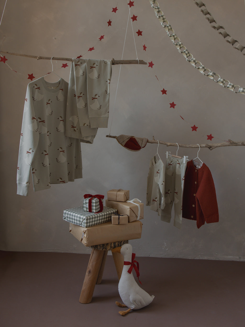 ADULT CHRISTMAS GOOSE PJ'S - Preorder