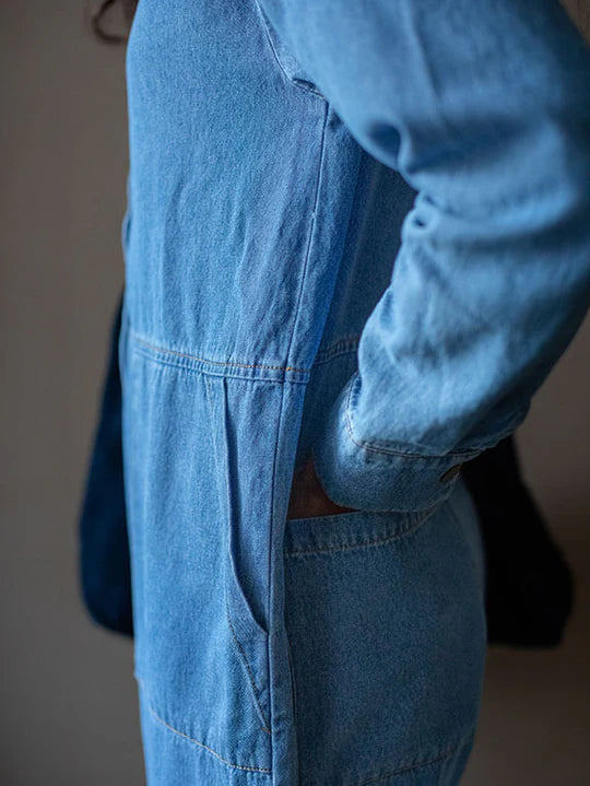 The Denim Boiler Suit - Women's