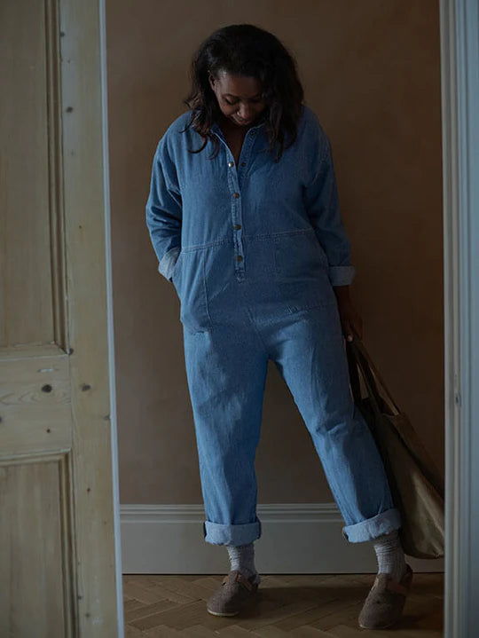 The Denim Boiler Suit - Women's