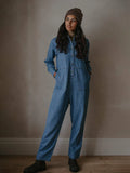 The Denim Boiler Suit - Women's
