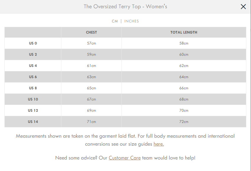 The Oversized Terry Top - Women's - Ecru