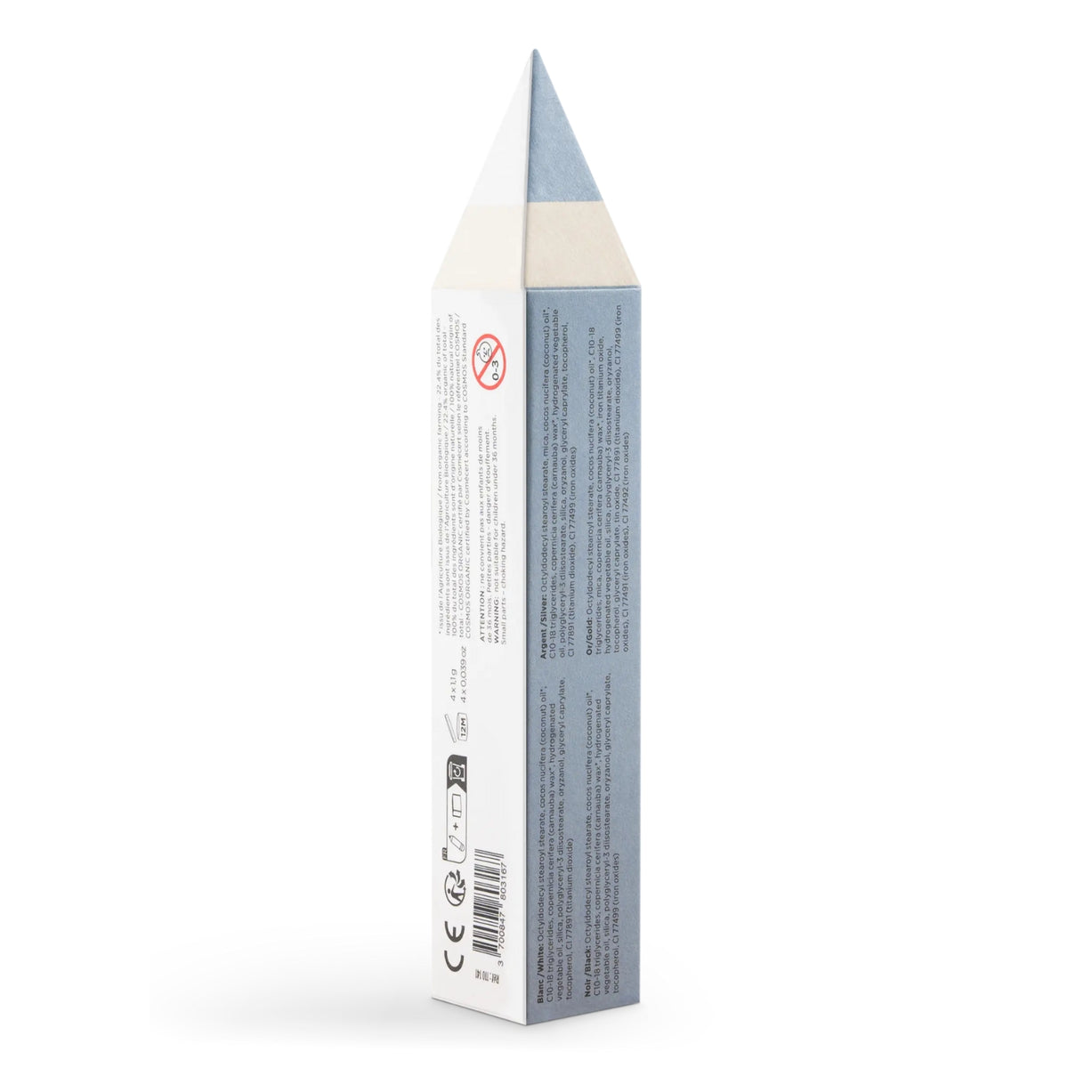 Slim pencils - Gold/Silver/Black/White