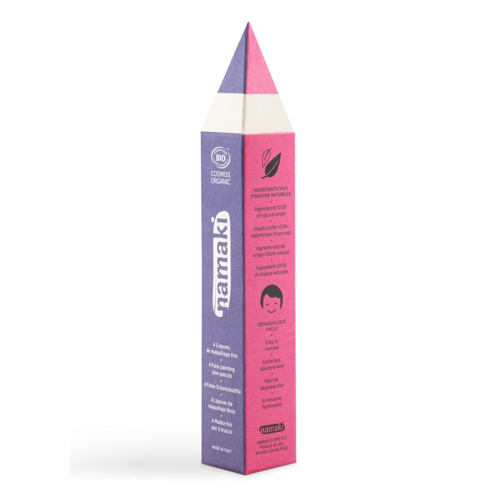 Slim Pencils - Purple/Fuchsia/Pink/White