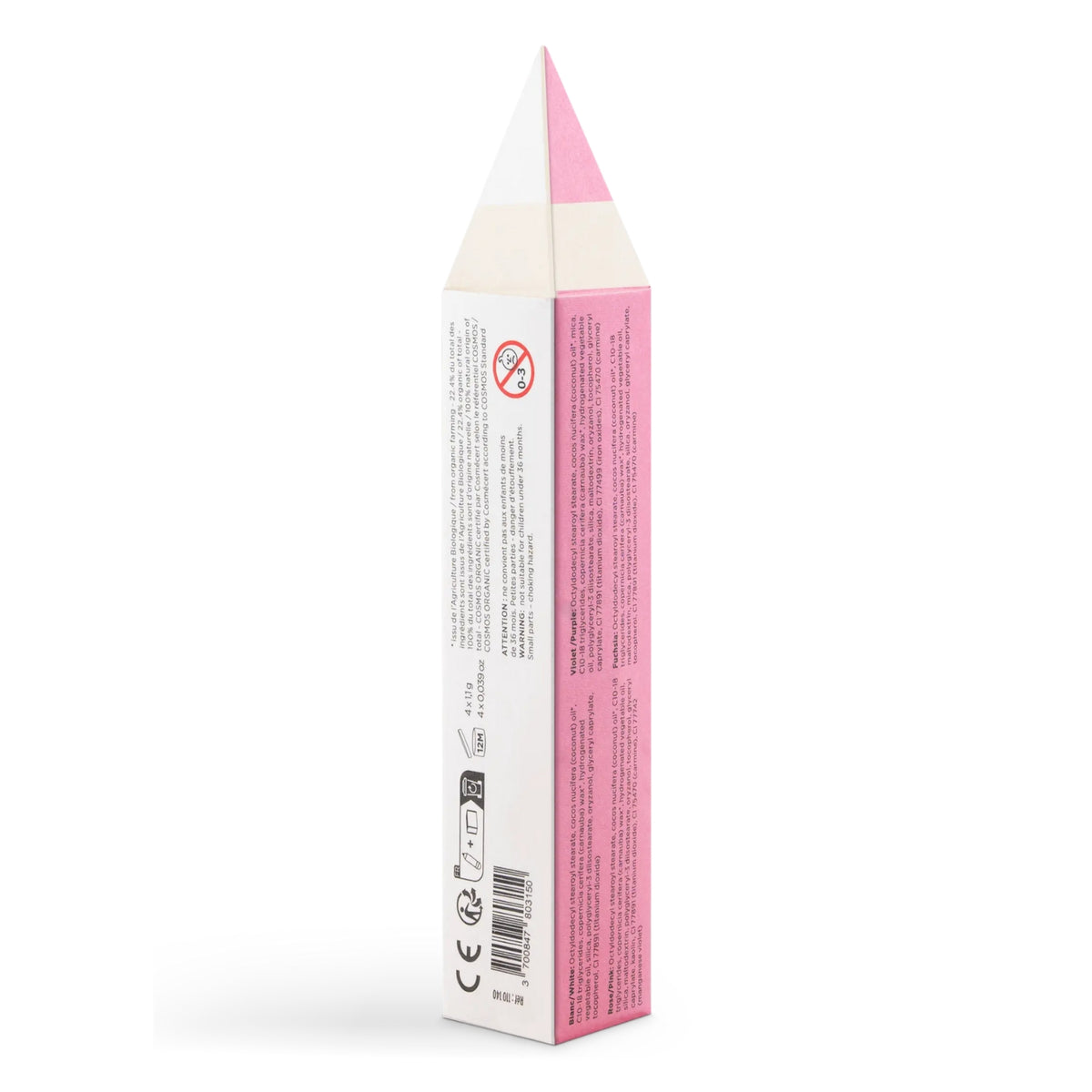 Slim Pencils - Purple/Fuchsia/Pink/White