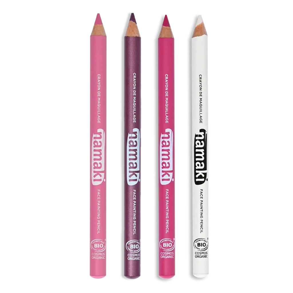 Slim Pencils - Purple/Fuchsia/Pink/White